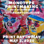 Read more about the article Monotype Printmaking with Little Giant Collective (Santa Cruz, CA)