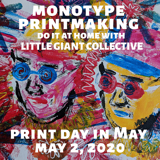 You are currently viewing Monotype Printmaking with Little Giant Collective (Santa Cruz, CA)