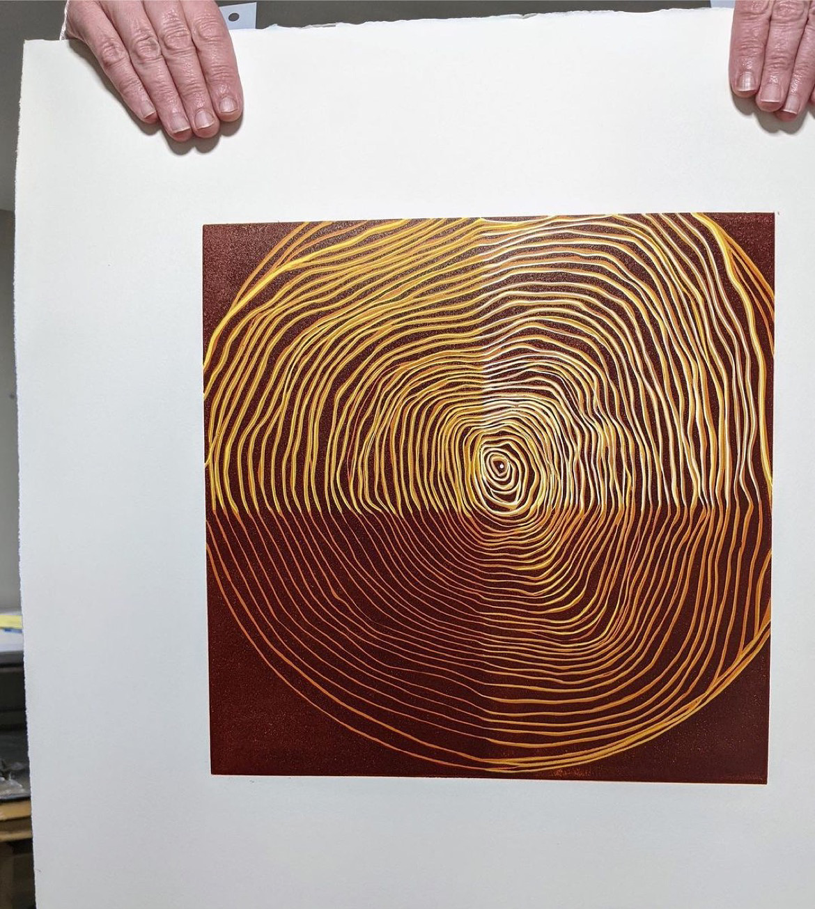 Boston Printmakers and The Hand Magazine winner @maryannestudio