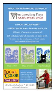 Read more about the article Reduction Printmaking on Print Day in May