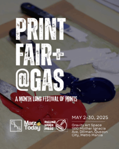 Read more about the article PRINT FAIR+@GAS LAUNCHES MONTH-LONG CELEBRATION OF PRINTMAKING THIS MAY