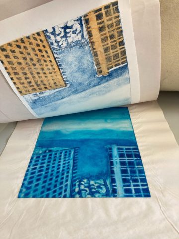 Leila Dawn - Honolulu Printmakers winner